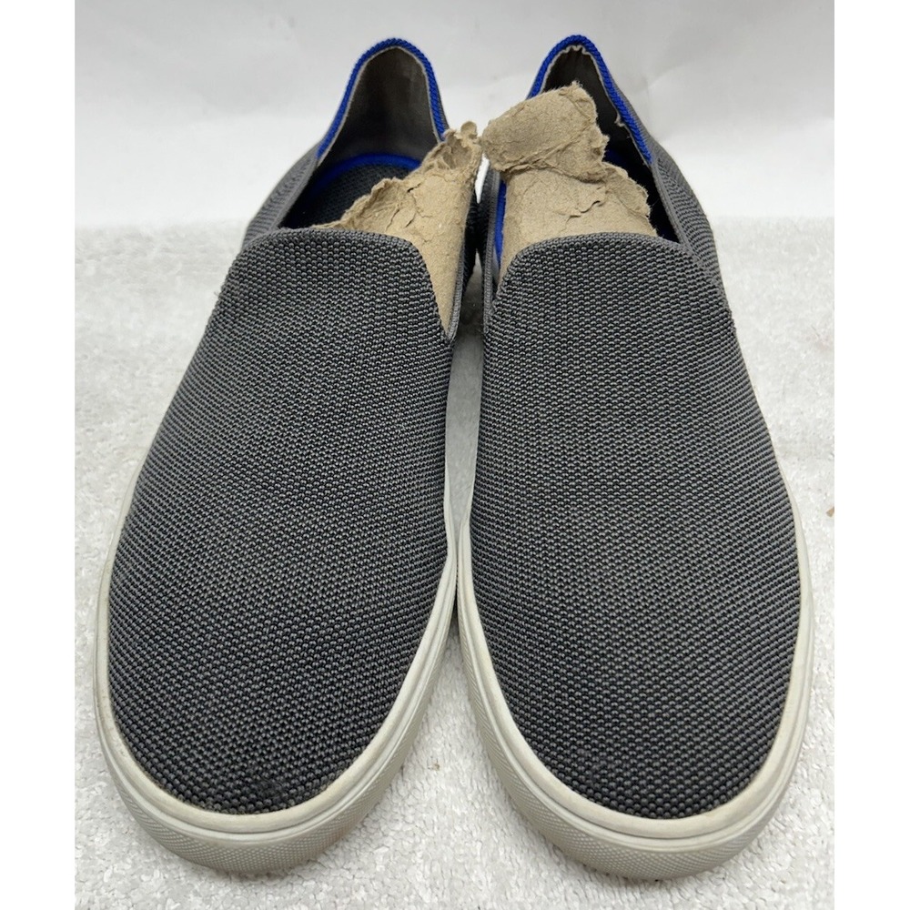 Rothy's Womens Size 8.5 Gray The Original Slip On Sneaker Shoes - Picture 5 of 8